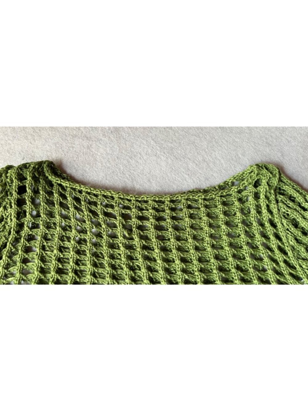Dazy Green Looseknit Shrug Cover-Up S/M Lightweight & Stylish - Picture 4 of 7